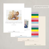 "Ring In the New Year" - Party Invitations in Punch by Pixel and Hank - Back of Card Options