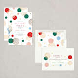 "Bubbles" - Party Invitations in Apple by Elly - Assembled