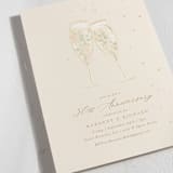 "champagne toast" - Party Invitations in Bubbly by Kamala Nahas - Detail