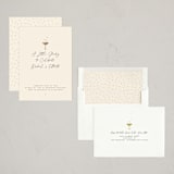"A Little Shindig" - Party Invitations in Champagne by mo kelley - Assembled