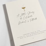 "A Little Shindig" - Party Invitations in Champagne by mo kelley - Detail