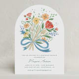 "Brunch Bouquet" - Party Invitations in Bouquet by Paper Sun Studio - Front