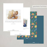 "Brunch Bouquet" - Party Invitations in Bouquet by Paper Sun Studio - Back of Card Options