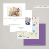 "Party Ring" - Party Invitations in Candy by Stephanie Hawkes - Back of Card Options