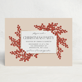 "Berry Party" - Party Invitations in Blush by Iveta Angelova - Front