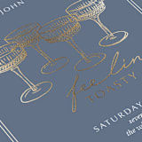 "Feeling Toasty" - Party Invitations in Ice by Eva Tadros - Detail