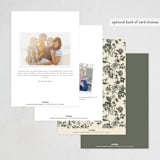 "Formally" - Party Invitations in Garden by Jenna Holcomb - Back of Card Options