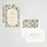 "Formally" - Party Invitations in Garden by Jenna Holcomb - Assembled