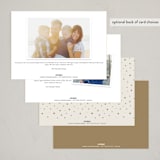 "chic" - Party Invitations in Champagne by Summer Winkelman - Back of Card Options