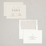 "chic" - Party Invitations in Champagne by Summer Winkelman - Assembled