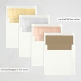 "classic celebration" - Party Invitations in Ecru by Kamala Nahas - Envelope Liner Options
