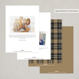 "Raise A Glass" - Party Invitations in Creme by mo kelley - Back of Card Options