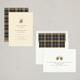 "Raise A Glass" - Party Invitations in Creme by mo kelley - Assembled