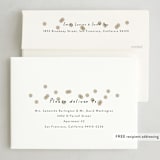"Simple Confetti" - Party Invitations in Midnight by Erin L. Wilson - FREE Recipient Addressing