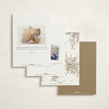 "Reflection" - Party Invitations in Porcelain by Leah Bisch - Back of Card Options