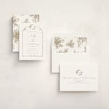 "Reflection" - Party Invitations in Porcelain by Leah Bisch - Assembled
