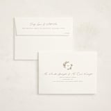 "Reflection" - Party Invitations in Porcelain by Leah Bisch - FREE Recipient Addressing