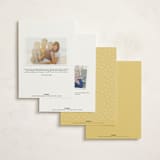 "storybook garden" - Party Invitations in Buttercup by Karidy Walker - Back of Card Options
