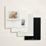 "Traditionalist" - Party Invitations in Snow by Sarah Brown - Back of Card Options