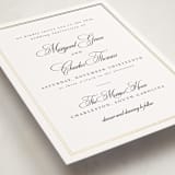 "Traditionalist" - Party Invitations in Snow by Sarah Brown - Detail