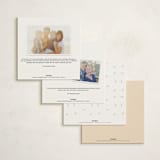 "Birthday Brunch Table" - Party Invitations in Buttercream by Hannah Williams - Back of Card Options