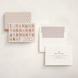 "Shhhhhhhhh" - Party Invitations in Caramel by Gwen Bedat - Assembled