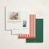 "Holiday Cocktail" - Party Invitations in Wreath by Yuliya Evseeva - Back of Card Options