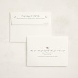 "Victorian Trellis" - Graduation Thank You Cards in Sand by Becky Nimoy - FREE Recipient Addressing