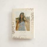"Quinceañera Elegance" - Graduation Thank You Cards in Cream by Nicoletta Savod - Front