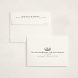 "Belle of the Ball" - Graduation Thank You Cards in Caramel by Yolanda Mariak Chendak - FREE Recipient Addressing