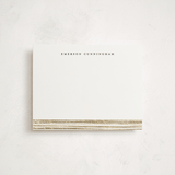 "Evening Elegance" - Personalized Stationery Cards in Navy by Katherine Moynagh - Front