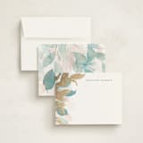 "Swaying" - Personalized Stationery Cards in Water by Everett Paper Goods - Assembled