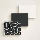 "Scallop" - Personalized Stationery Cards in Ink by Blustery August - Back of Card Options