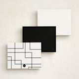 "Effortless" - Personalized Stationery Cards in Pearl by Iveta Angelova - Back of Card Options