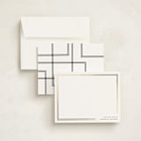 "Effortless" - Personalized Stationery Cards in Pearl by Iveta Angelova - Assembled
