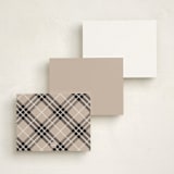 "tuilles" - Personalized Stationery Cards in Ice by chocomocacino - Back of Card Options