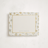 "Bleuets" - Personalized Stationery Cards in Skylight by Gwen Bedat - Front