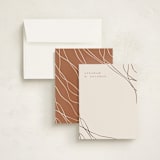 "Strands" - Personalized Stationery Cards in Traditional by letterfix - Assembled