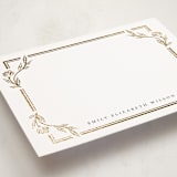 "Classic Love" - Personalized Stationery Cards in Porcelain by Ana de Sousa - Detail