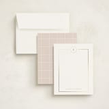 "stretto" - Personalized Stationery Cards in Diamond by chocomocacino - Assembled
