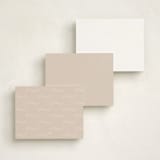 "kouignette" - Personalized Stationery Cards in Chiffon by chocomocacino - Back of Card Options