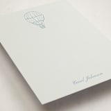 "Timeless Voyage" - Personalized Stationery Cards in Ivory by Cass Loh - Detail