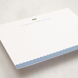 "Petite Dragonfly" - Personalized Stationery Cards in Celestial by Olivia Raufman - Detail