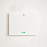 "Lucky Four" - Personalized Stationery Cards in Clover by mo kelley - Front