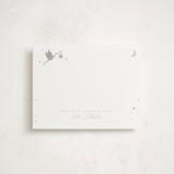 "- A Little Note -" - Personalized Stationery Cards in Cloud by Hudson meet Rose - Front