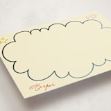"Whimsy" - Personalized Stationery Cards in Confetti by Inkblot Design - Detail