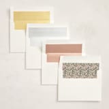 "Victorian Trellis" - Foil-Pressed Quinceanera Invitations in Sand by Becky Nimoy - Envelope Liner Options