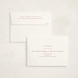 "Confetti Sparkle" - Foil-Pressed Quinceanera Invitations in Berry by Olivia Raufman - FREE Recipient Addressing