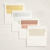 "Belle of the Ball" - Foil-Pressed Quinceanera Invitations in Caramel by Yolanda Mariak Chendak - Envelope Liner Options