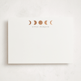 "Phases" - Personalized Stationery Cards in Night by Ashlee Townsend - Front